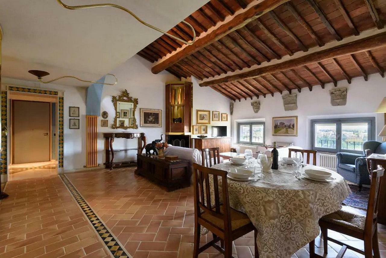 Апартаменты Penthouse In Siena Near Piazza Del Campo Экстерьер фото